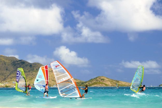 Wind Surfing at Orient